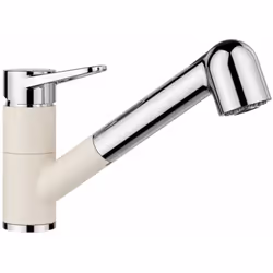 Mitigeur de cuisine avec douchette extractible Silgranit Look - finition aspect Silgranit pour une plus belle harmonie avec u ...