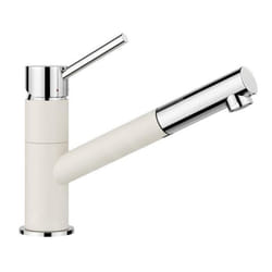 BLANCO KANO S - ROBINETTERIE DÃ©VIER AVEC BEC EXTRACTIBLE BLANC DOUX
