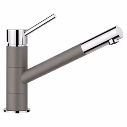 Mitigeur BLANCO KANO Silgranit Look Bicolore Mitigeur fin au design esthétique Particulièrement adapté aux éviers compacts Mé ...