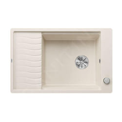 Blanco - Elon xl 6 - Évier en silgranit, 770x490 mm, avec commande de vidage et accessoires, InFino, blanc doux 527071