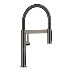 Culina s - Mitigeur d'évier avec bras flexible et douchette, acier foncé 527469 - Blanco