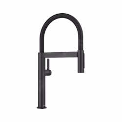 Mitigeur de cuisine Culina-S II Mini couleur : noir mat hauteur du robinet : 441 mm longueur du bec : 205 mm zone de confort ...