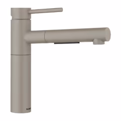 Mitigeur BLANCO ALTA-S II Silgranit Look, à douchette double jet Mitigeur à levier supérieur au design épuré Bec haut pour re ...