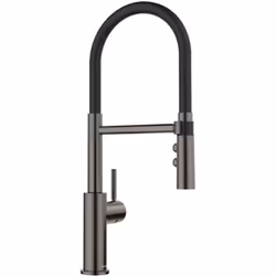 Mitigeur de cuisine CATRIS-S Flexo couleur : acier foncé hauteur du robinet : 475 mm longueur du bec : 187 mm zone de confort ...