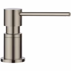 Distributeur de détergent Lato couleur : PVD platine matériau : métal / plastique volume du distributeur : 300 ml distributeu ...