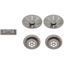 Accessoires - Kit de vidage InFino, platine 207410 - Blanco