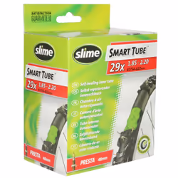 Chambre à air valve presta avec liquide anti-crevaison Slime