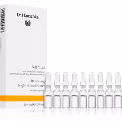 Entamez un nouveau rituel avec les ampoules revitalisantes et équilibrantes Dr.Hauschka Cure Intensive pour la nuit qui souti ...