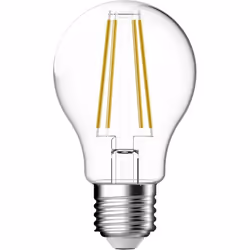 enquête Puissance= 8 W Flux lumineux total= 810 lm Couleur d'éclairage= 2700 K blanc chaud livraison Filament LED Classic A60 ...