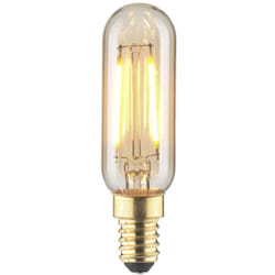 Lightme - LM85050 led E14 forme de tube 2.5 w ambré (ø x l) 25 mm x 90 mm 1 pc(s)