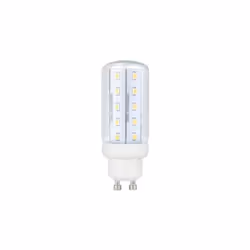 Description générale Ampoule LED GU10, 4 W, équivalente à une ampoule incandescente de 35 W. Éclaire en blanc chaud avec un a ...