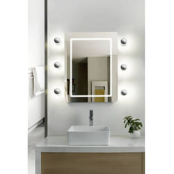 Aqua LM85640 Applique led GU10 4.9 w led chrome - Lightme