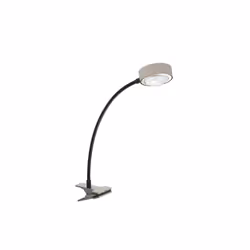 LightMe LM85854 LM85854 Lampe LED à pince LED 5 W titane
