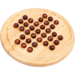 Solitaire Bille de bois