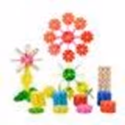 Jeu de construction - LEGLER - Jeu dassemblage 240 fleurs - 240 pièces - Enfant - Mixte