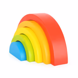 Legler Elementi costruzioni in legno Arcobaleno, Bois