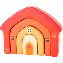 Pour bien se développer, un enfant a besoin d’être exposé au maximum de stimuli différents. Le jouet Small foot Wooden Buildi ...