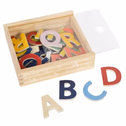 Lettres de lAlphabet Magnétiques - Small foot - 10732 - Multicolore - Bois - Intérieur
