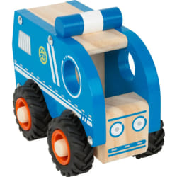 Small Foot Camion de Police en Bois