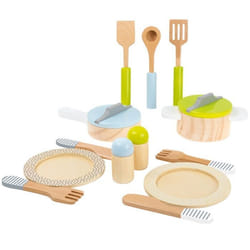 Small foot Kit couverts et casseroles pour la cuisine d'enfant