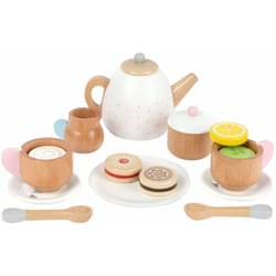 Small foot Wooden Tea Set with Cookies 3 y+ 17 pcs