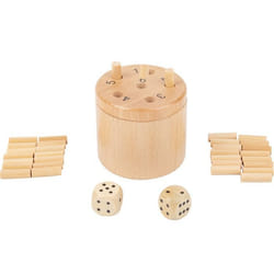 Small Foot 11365 dés 6 logique pour 2-6 Personnes Jeu Social pour Toute la Famille 39-pcs Jouets Multicolore 6675
