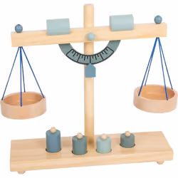 Balance à arbre avec poids - SMALL FOOT - Jouet éducatif en bois - Pour enfants de 3 ans et plus