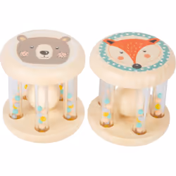 Les jouets sont le moyen idéal pour favoriser le développement des tout petits. Le jouet Small foot Rattle Animals Pastel ne ...