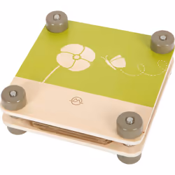 Small foot 12436, Kit de loisirs créatifs pour enfants, 3 an(s), Métal, Bois, Vert, Bois