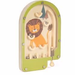 Les jouets sont le moyen idéal pour favoriser le développement des tout petits. Le jouet Small foot Mini Pinball Lion ne dive ...