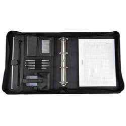 Serviette classeur - ALASSIO - OSI - Format A4 - PU - Noir