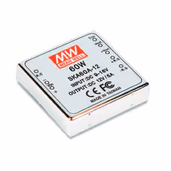 MEAN WELL SKA60A-12, 50,8 mm, 50,8 mm, 11 mm, 60 W, 9 - 18 V, 5000 mA