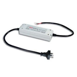 MEAN WELL PLN-30-24 adaptateur de puissance & onduleur 30 W Blanc