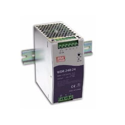 MEAN WELL WDR-240-24 unité d'alimentation d'énergie 240 W Métallique