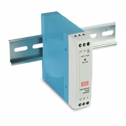 MEAN WELL MDR-10-24, 10 W, 85 - 264 V, 47 - 63 Hz, 0.21 - 0.33 A, 120 ms, 84%