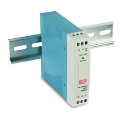MEAN WELL MDR-10-24 unité d'alimentation d'énergie 10 W Bleu, Blanc