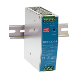 Mean Well - NDR-120-24 Alimentation rail din 24 v/dc 5 a 120 w Nbr. de sorties:1 x Contenu 1 pc(s)