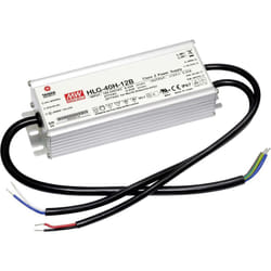 Bloc d'alimentation à découpage LED Driver de LED, Transformateur pour LED à tension constante, à courant constant Mean Well HLG-40H-24B 40 W (max