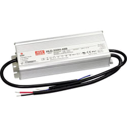 Mean Well - Bloc d'alimentation à découpage led Driver de led, Transformateur pour led à tension constante, à courant constant HLG-320H-48B 321 w (m
