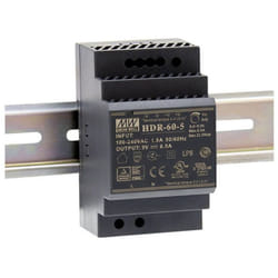 Mean Well - HDR-60-12 Alimentation rail din 12 v/dc 4.5 a 54 w Nbr. de sorties:1 x Contenu 1 pc(s)
