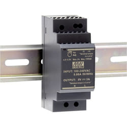 Alimentation rail DIN MEANWELL HDR-30-15 - 15 V/DC 2 A 30 W - Blanc
