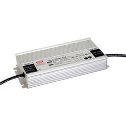 Driver de led Mean Well HLG-480H-24A à tension constante, à courant constant 480 w 20 a 24 v/dc extérieur, circuit pfc, réglable, protection contr
