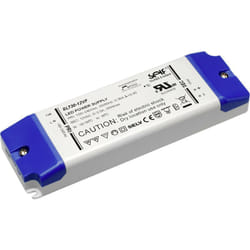 Self Electronics - SLT30-12VFG Transformateur pour led à tension constante 30 w 0 - 2.5 a 12 v/dc non dimmable, homologué pour les meubles,
