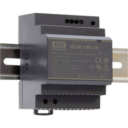 Mean Well - HDR-100-24 Alimentation rail din 24 v/dc 3.83 a 92 w Nbr. de sorties:1 x Contenu 1 pc(s)