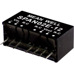 Mean Well - Module convertisseur cc/cc SPAN02B-03 Nbr. de sorties: 1 x 500 mA 2 w 1 pc(s)