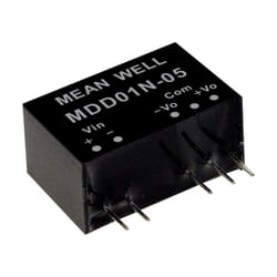 Module convertisseur cc/cc Mean Well MDD01N-12 Nbr. de sorties: 2 x 42 mA 1 w 1 pc(s) Q121582