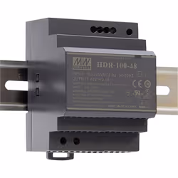 Alimentation rail DIN MEANWELL HDR-100-24N - 24 V/DC 4.2 A 100.8 W - Montage sur rail DIN