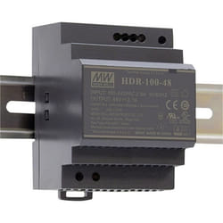 Alimentation rail DIN MEANWELL HDR-100-24N - 24 V/DC 4.2 A 100.8 W - Montage sur rail DIN