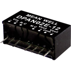 Mean Well - Module convertisseur cc/cc mw DPAN02E-05 Nbr. de sorties: 2 x 200 mA 2 w 1 pc(s)