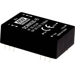 DCWN03B-15 Module convertisseur cc/cc 100 mA 3 w Nbr. de sorties: 2 x Contenu 1 pc(s) - Mean Well